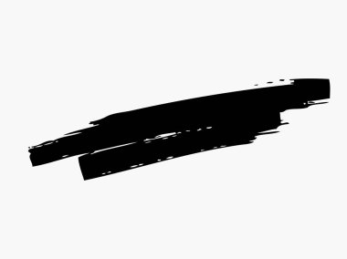 Grunge fırça darbesi, vektör çizim