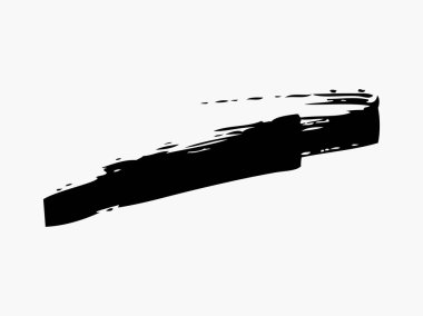 Grunge fırça darbesi, vektör çizim