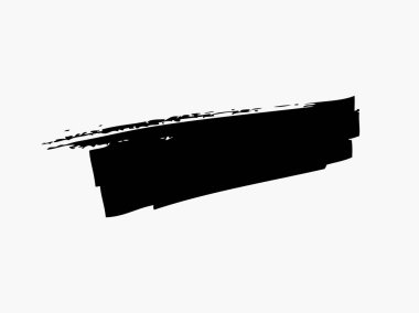 Grunge fırça darbesi, vektör çizim