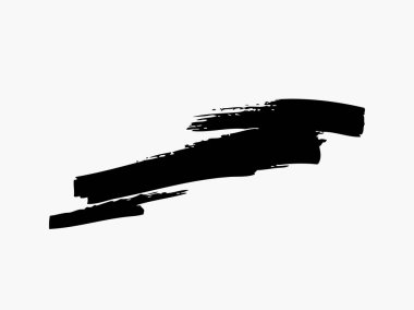 Grunge fırça darbesi, vektör çizim