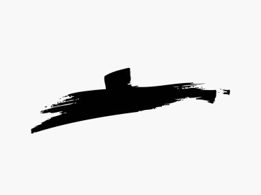 Grunge fırça darbesi, vektör çizim