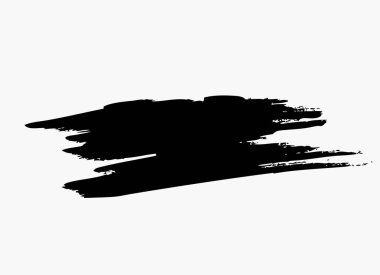 Grunge fırça darbesi, vektör çizim
