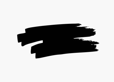 Grunge fırça darbesi, vektör çizim