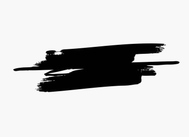 Grunge fırça darbesi, vektör çizim