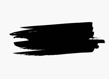 Grunge fırça darbesi, vektör çizim