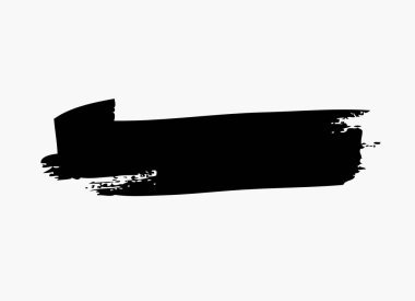 Grunge fırça darbesi, vektör çizim