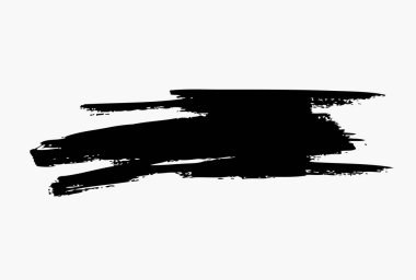 Grunge fırça darbesi, vektör çizim