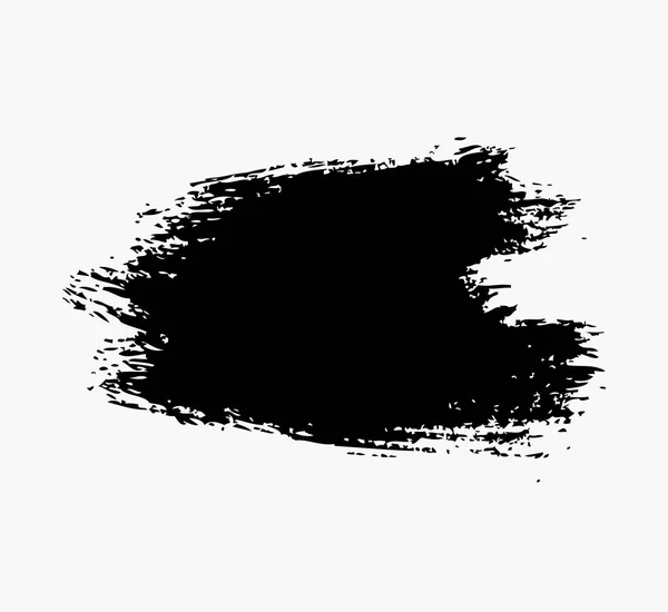Grunge Penseldraget Vektorillustration — Stock vektor