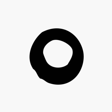 Grunge fırça darbesi, vektör çizim