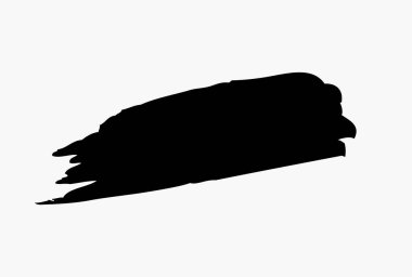 Grunge fırça darbesi, vektör çizim