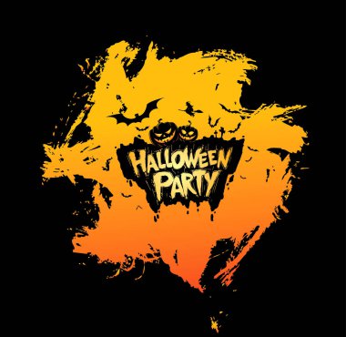 Cadılar Bayramı Parti Posteri