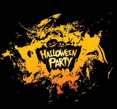 Cadılar Bayramı Parti Posteri