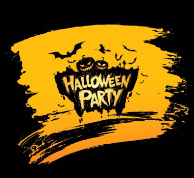 Cadılar Bayramı Parti Posteri