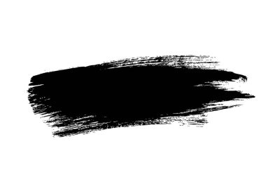 Beyaz arka plan üzerinde izole siyah grunge hattı