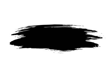 Beyaz arka plan üzerinde izole siyah grunge hattı