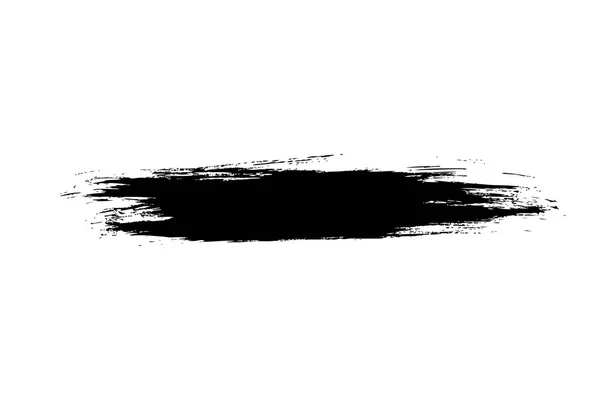 Černá Grunge Linie Izolovaných Bílém Pozadí — Stockový vektor