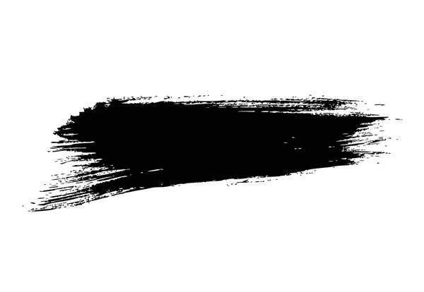 Černá Grunge Linie Izolovaných Bílém Pozadí — Stockový vektor
