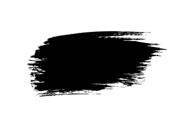 Beyaz arka plan üzerinde izole siyah grunge hattı