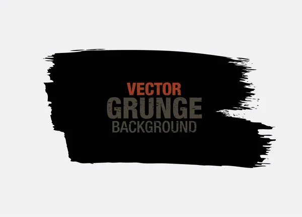 Grunge fundo preto — Vetor de Stock