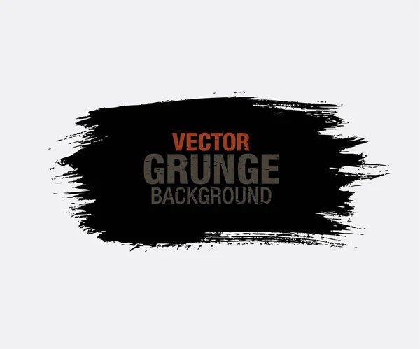 Grunge fond noir — Image vectorielle