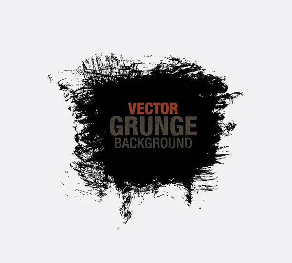 Grunge svart bakgrund — Stock vektor