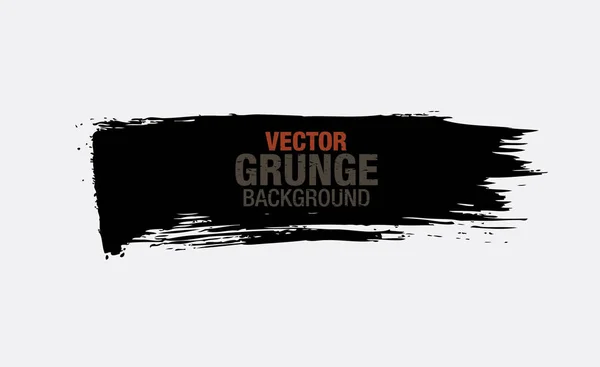 Grunge svart bakgrund — Stock vektor