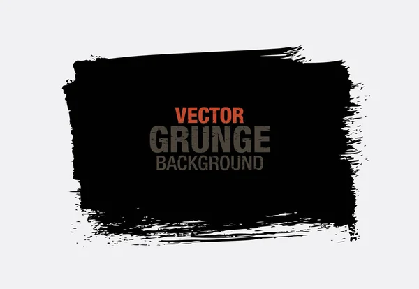 Grunge Fondo Negro — Vector de stock