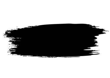 arka plan boya fırça illüstrasyon vektör siyah