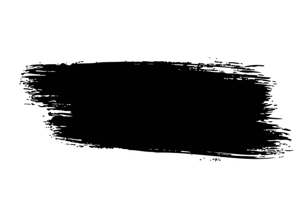Πινέλο Μαύρη Μπογιά Διάνυσμα Εικόνα Φόντο Απεικόνιση Διάνυσμα — Διανυσματικό Αρχείο