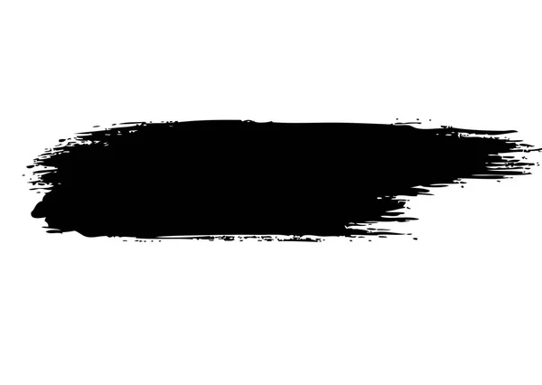 スプレーブラシ黒の抽象的な背景 ベクトルイラスト — ストックベクタ