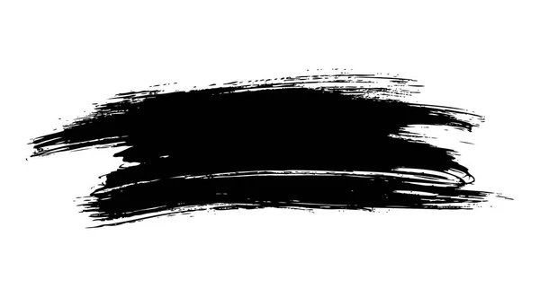 Белый Черный Фон Линии Кисти Векторная Иллюстрация — стоковый вектор