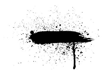 siyah vektör grunge arka plan, vektör çizim 