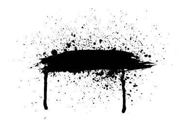 siyah vektör grunge arka plan, vektör çizim 