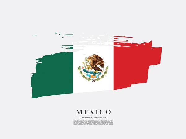 Mexikanische Vektor Banner Layout Design Vektorillustration — Stockvektor