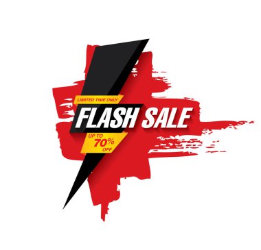 Flash satışı büyük başlığı