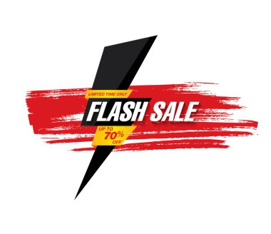 Flash satışı büyük başlığı