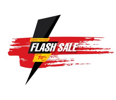 Flash satışı büyük başlığı
