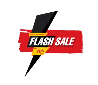 Flash satışı büyük başlığı