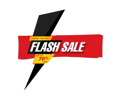 Flash satışı büyük başlığı