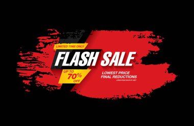 Flash satışı büyük başlığı