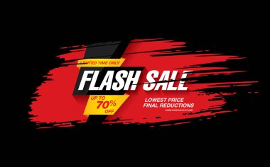 Flash satışı büyük başlığı