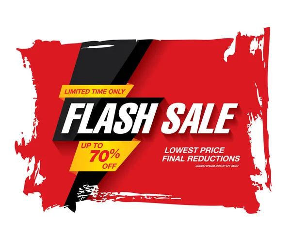 Flash satışı büyük başlığı