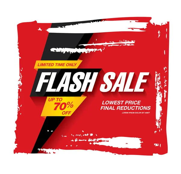 Flash satışı büyük başlığı