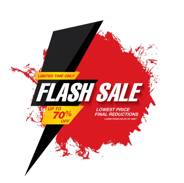 Flash satışı büyük başlığı