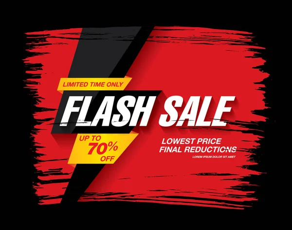 Flash satışı büyük başlığı