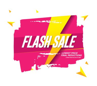 Flash satışı büyük başlığı