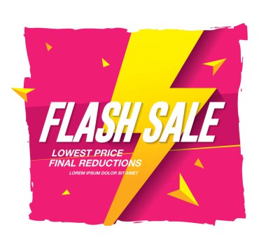 Flash satışı büyük başlığı