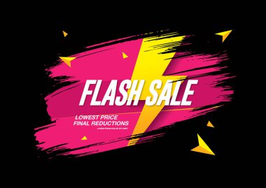 Flash satışı büyük başlığı