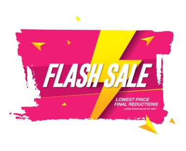 Flash satışı büyük başlığı