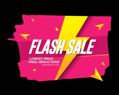 Flash satışı büyük başlığı